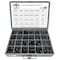 Boltsandnuts.Com Inch Grade 8 Hex Flange Frame Bolts & Lock Nuts Black Assortment - 352 PCS Assortment Kit #166 - alternate 1
